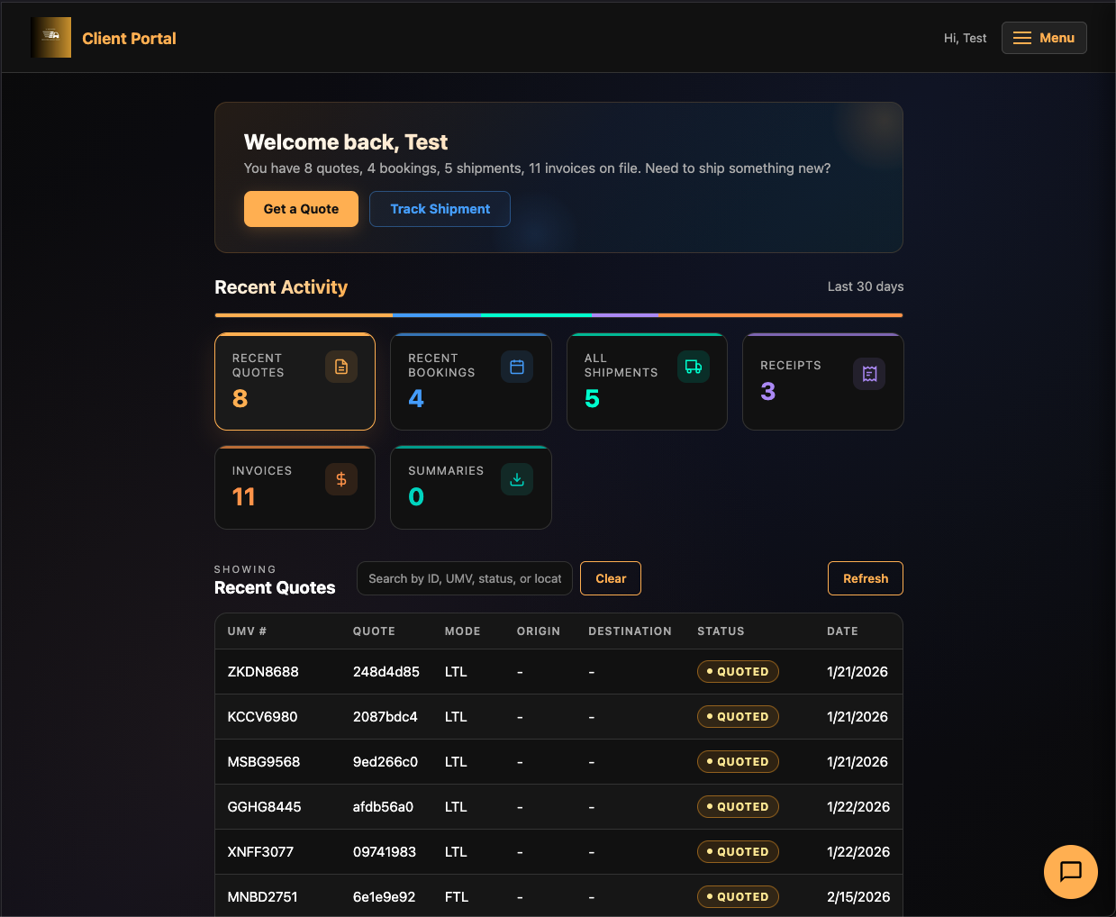 Client Portal